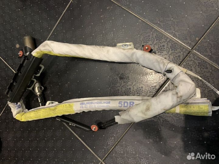 Подушка безопасности боковая шторка левая Kia Rio