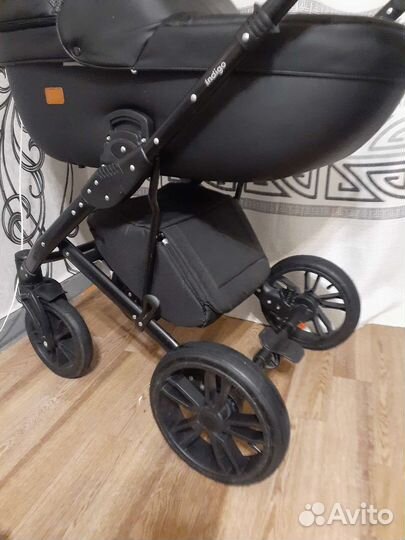 Коляска 2 в 1 эко кожа