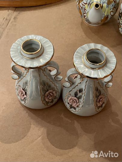 Подсвечники (Гжель)