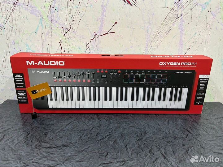 M-Audio Oxygen Pro 61 миди клавиатура
