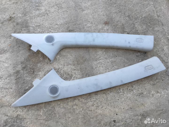 Накладки передних стоек салона на Opel Meriva B