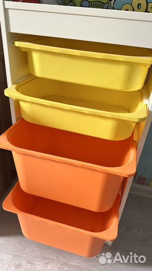 Труфаст икеа стеллаж для игрушек