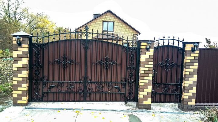 Кованые ворота