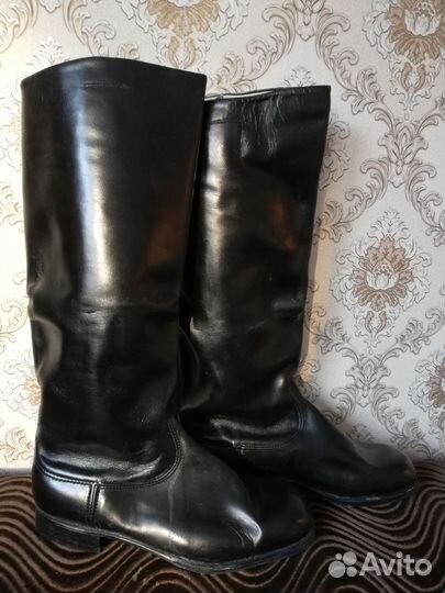 Сапоги офицерские хромовые