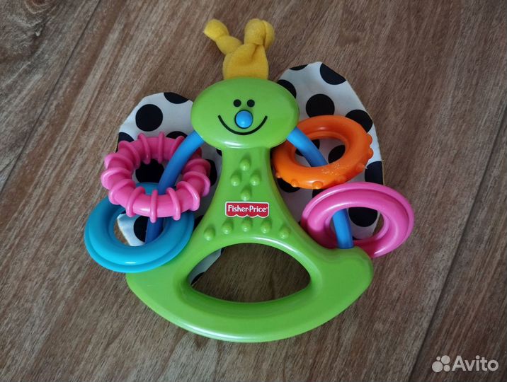 Развивающий коврик +дом игрушки Chicco FisherPrice