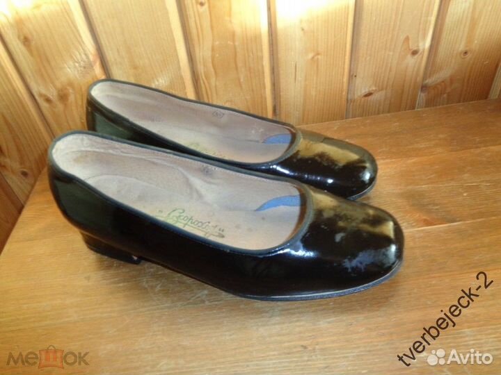 Туфли женские Скороход СССР Коробка чек 1975 год