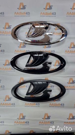 Эмблема решетки радиатора Веста/Гранта фл/Нива