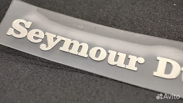 Seymour Duncan металлическая наклейка