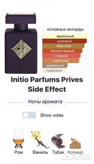 Initio Parfums Prives Side Effect