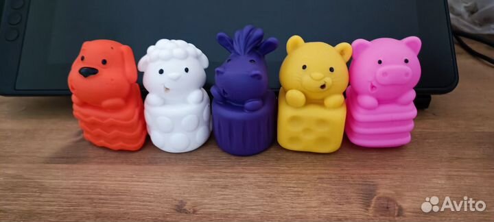 Набор игрушек, сказка 