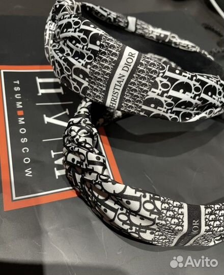 Ободок для волос Cristian Dior обруч