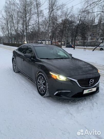 Mazda 6 2.5 AT, 2015, 88 000 км