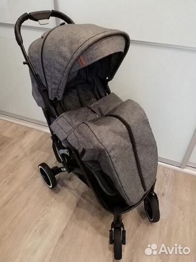 Коляска прогулочная новая Dearest 818 plus серая