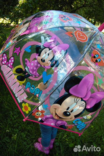 Зонтик детский купольный(новый), разные