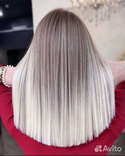 Окрашивание волос в блонд