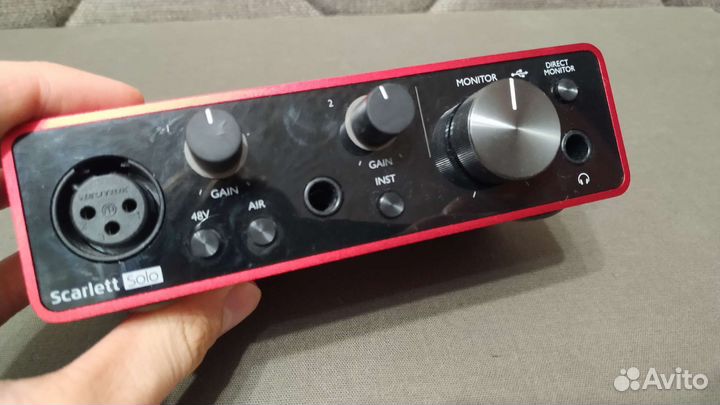 Focusrite scarlett solo 3rd gen