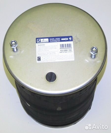 Пневморессора Schmitz со стаканом