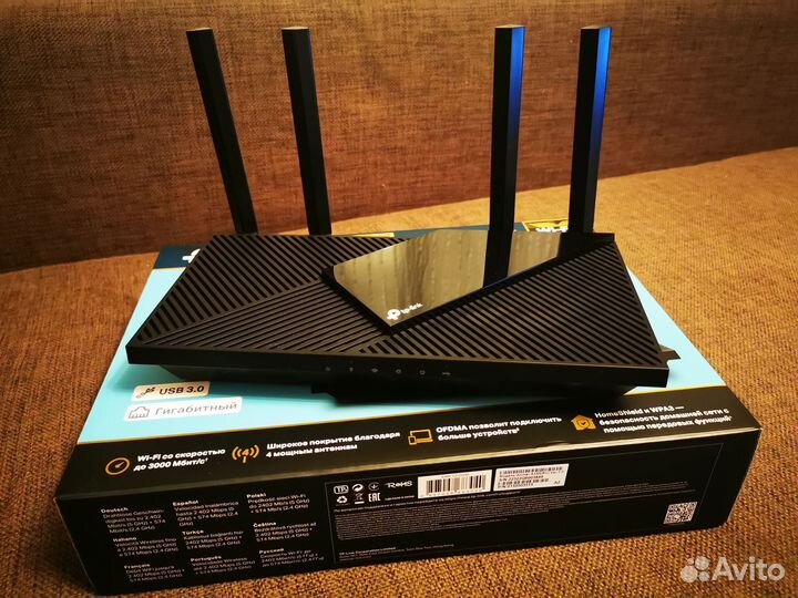 Wi-Fi роутер TP-Link Archer AX55 AX3000