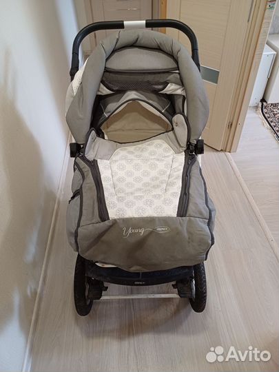 Коляска трансформер 3 в 1 бу