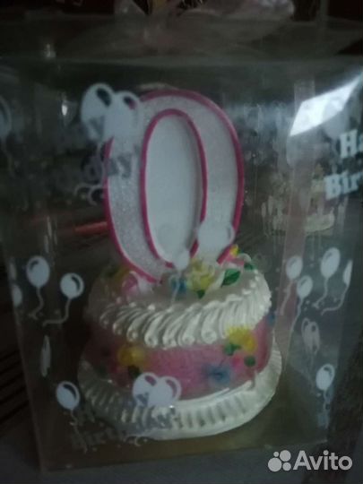 Свечи с цифрами на день рождения