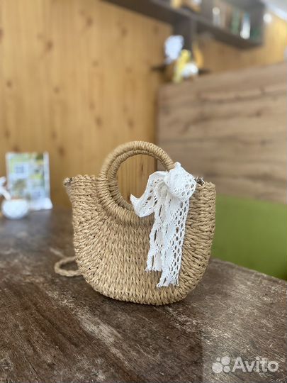 Сумка плетеная из осока