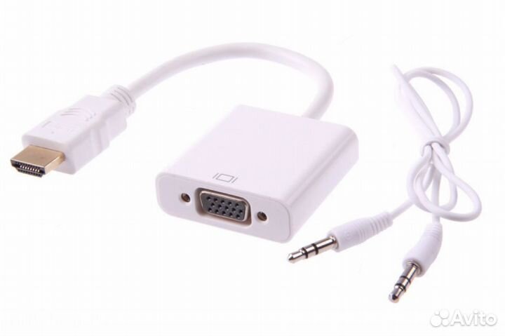 Переходник hdmi - VGA (aux) - Новый