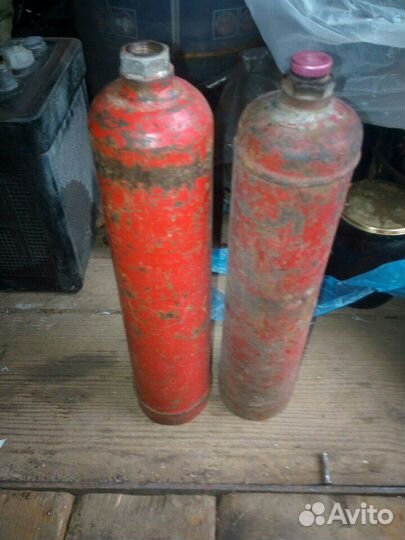 Баллоны 1л для туристической газовой плитки СССР