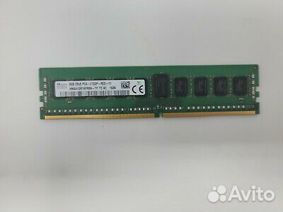Hynix 8GB PC4-2133P-R HMA41GR7AFR8N-TF - 8шт