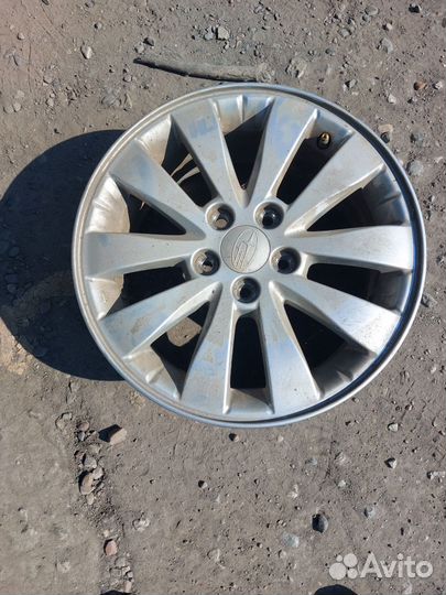 Литье на 15. 4шт. Субару оригинал. Отличные