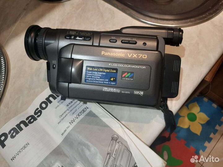 Видеокамера panasonic NV-vx70en