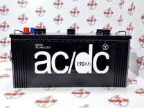 Аккумулятор AC/DC 6ст-190, 190Ач, CCA 1200А
