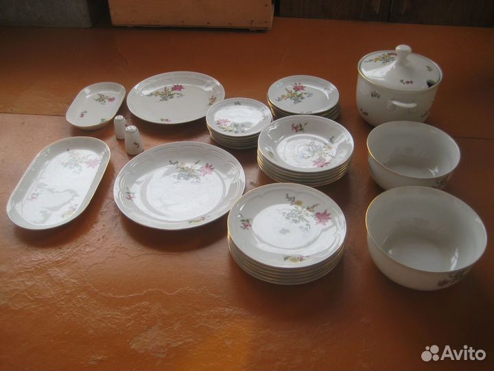 Столовый сервиз kahla гдр