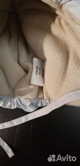 Шапка зимняя для мальчика, 0-3 мес