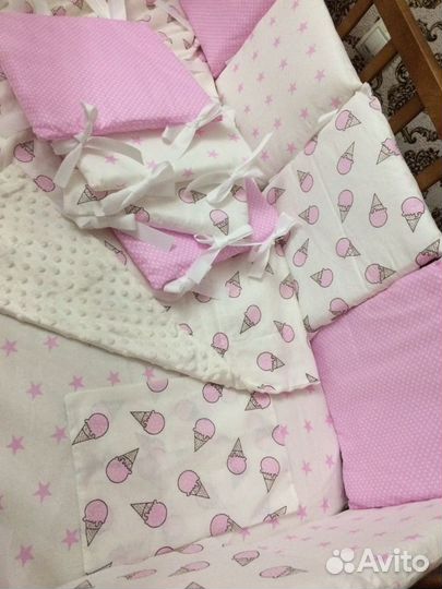 Новый набор бортиков в детскую кроватку