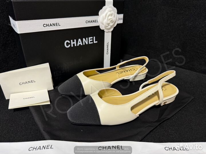 Босоножки туфли женские Chanel