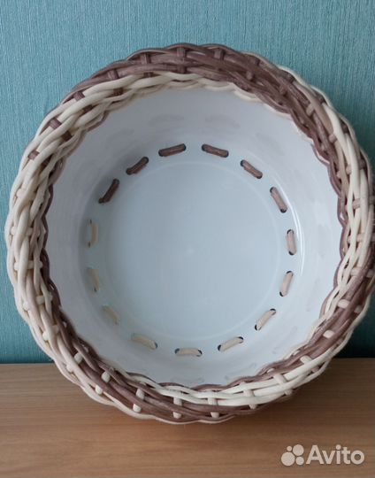 Корзина для подарков из пищевого пластика