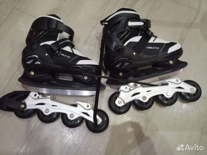 Коньки 2 в 1