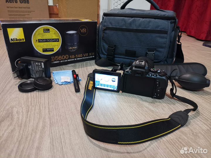 Зеркальный фотоаппарат Nikon D5600 18-140 VR Kit
