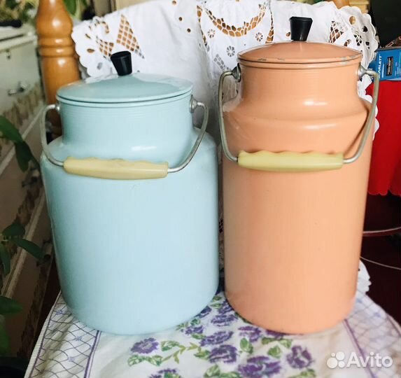 Бидоны СССР алюминиевые