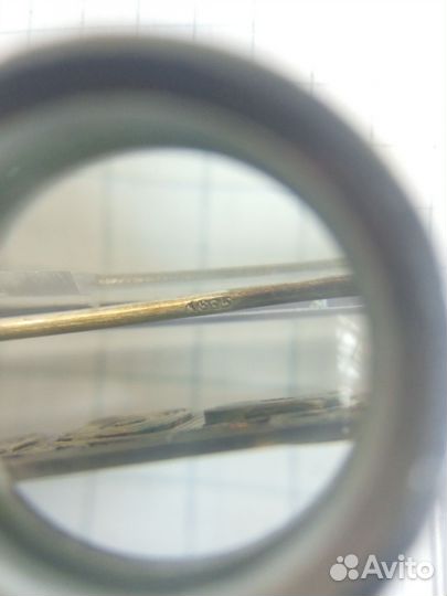 Брошь серебро 835 пробы