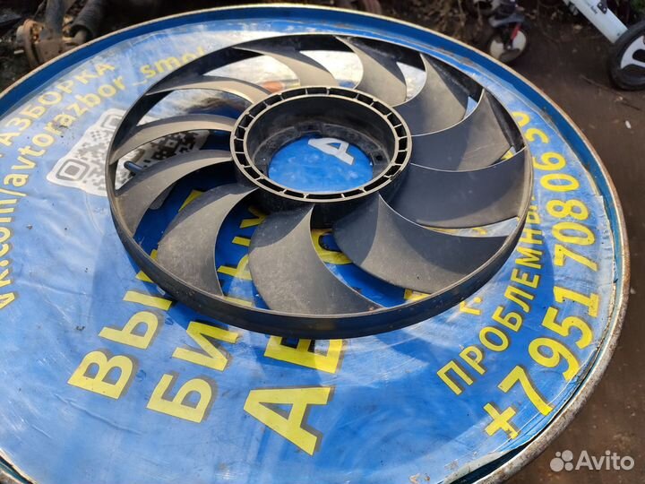 Крыльчатка радиатор Volkswagen Phaeton