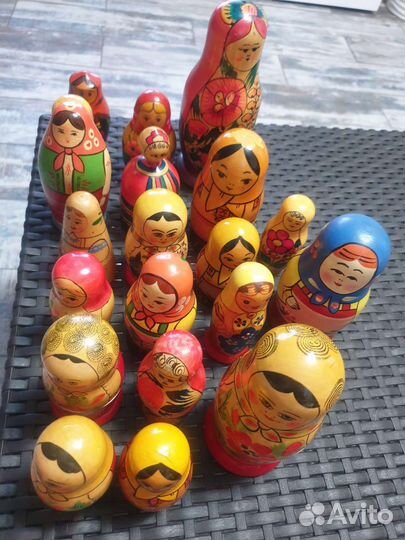 Матрешка СССР коллекция