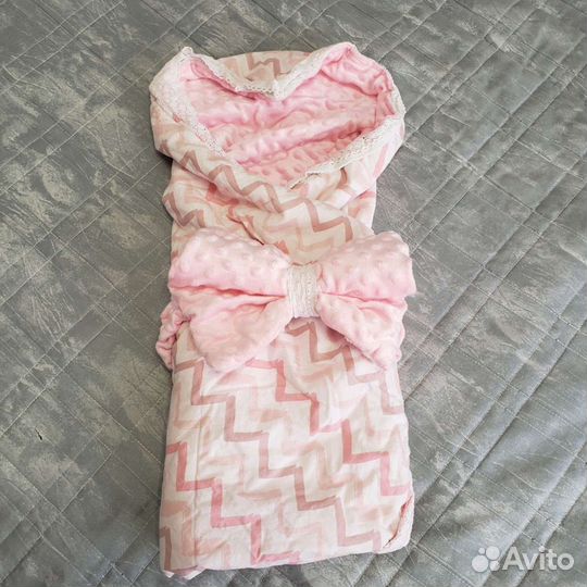 Конверт одеяло на выписку лето