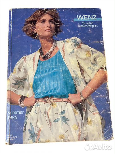 Журнал каталог wenz 1986 г