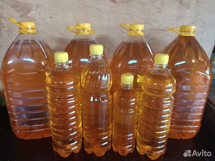 Масло подсолнечное горячего отжима ароматное