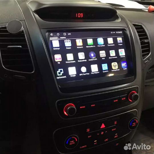 Штатная андроид магнитола для Kia Sorento Prestige