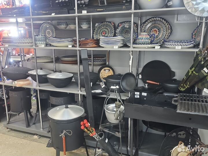 Казан чугунный узбекский