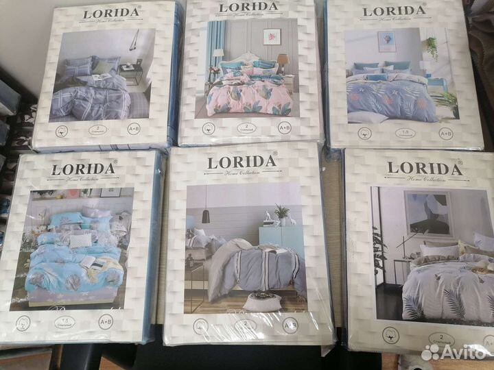 Постельное белье семейное новое