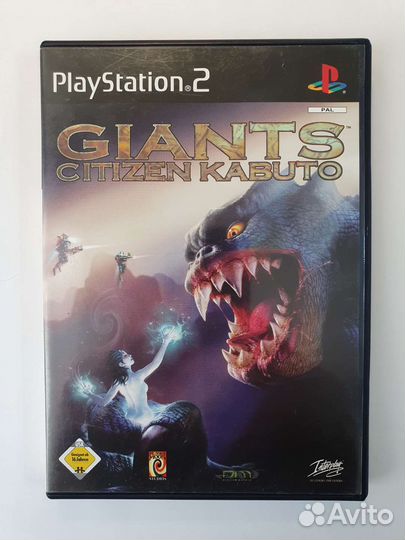 PS2 Giants Citizen Kabuto. Лицензия (PAL)