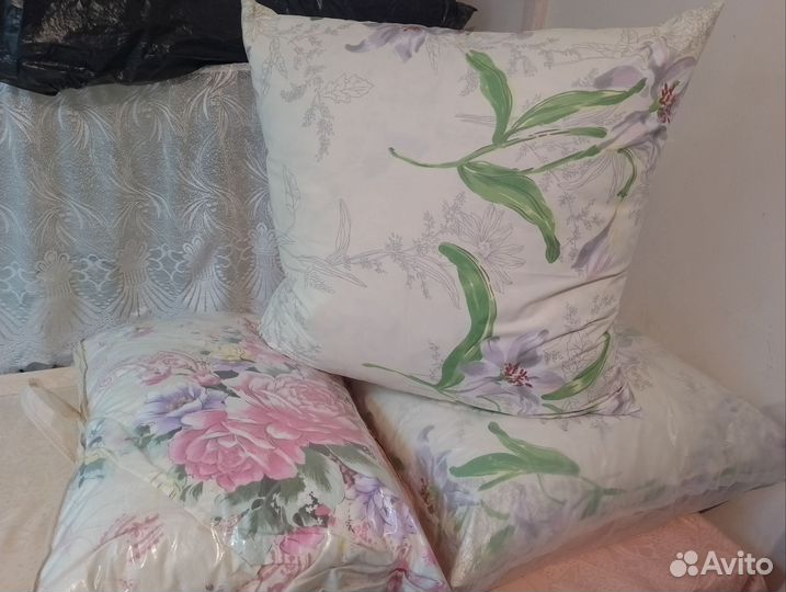 Подушка гусиный пух -перо 70/70, 60/60, 50/70